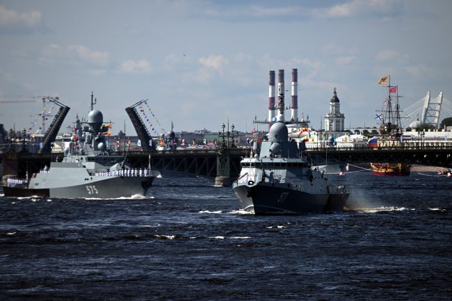 день ВМФ, главный военно-морской парад