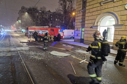 взрыв в отделении банка, Среднеохтинский проспект