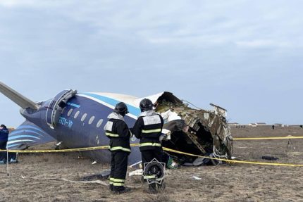 крушение самолёта Embraer 190 близ Актау, Казахстан