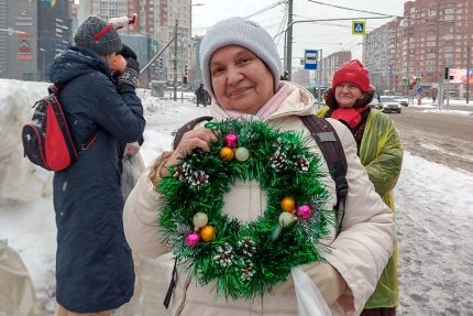 новогодний шеринг, новогодние украшения, раздельный сбор