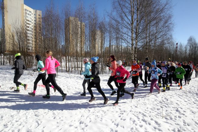 женский забег, Парголово, спорт, лёгкая атлетика, 8 марта