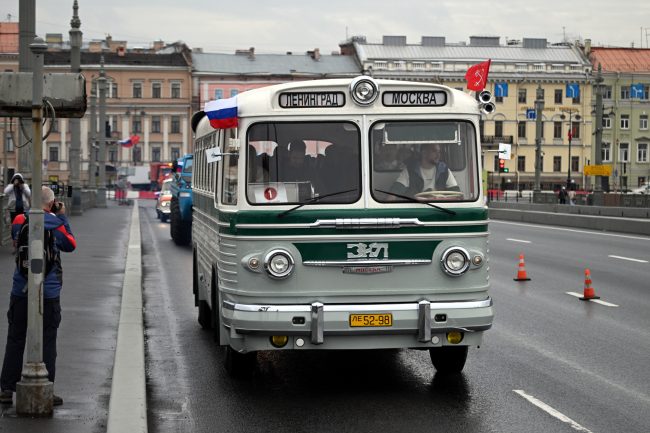 ретропарад, ретротранспорт, автобус