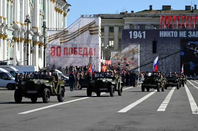 день Победы, 9 мая 2025, парад, Дворцовая площадь