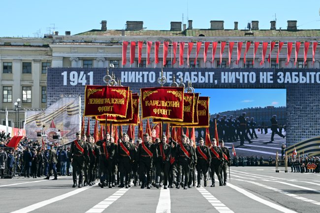 день Победы, 9 мая 2025, парад, Дворцовая площадь