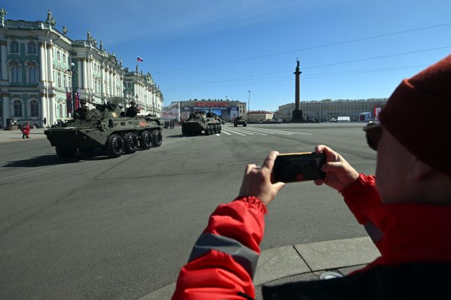 день Победы, 9 мая 2025, парад, Дворцовая площадь