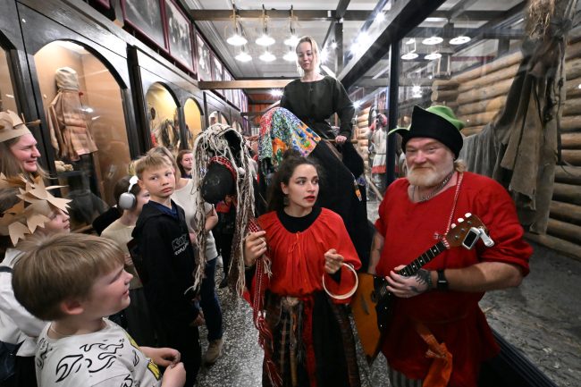 Ночь музеев, Этнографический музей, реконструкторы