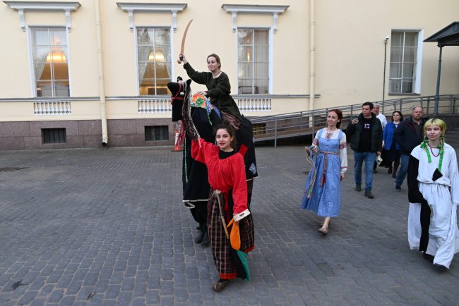 Ночь музеев, Этнографический музей, реконструкторы