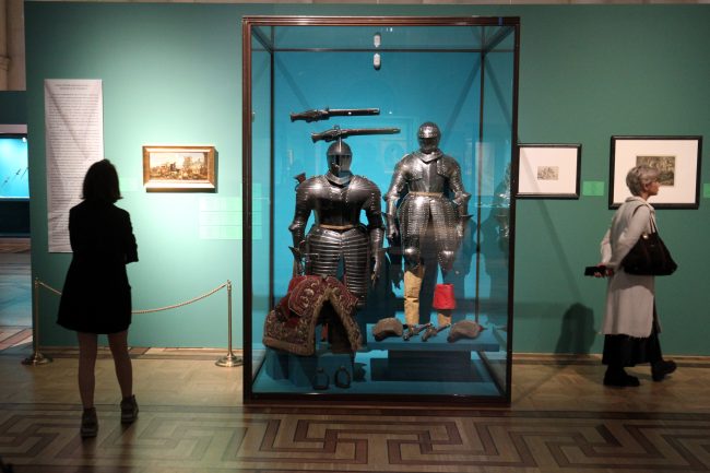 Эрмитаж, выставка К барьеру, история дуэлей, оружие