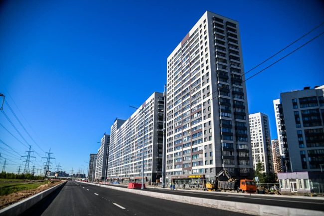 Мурино, проспект Авиаторов Балтики, открытие автомобильного движения