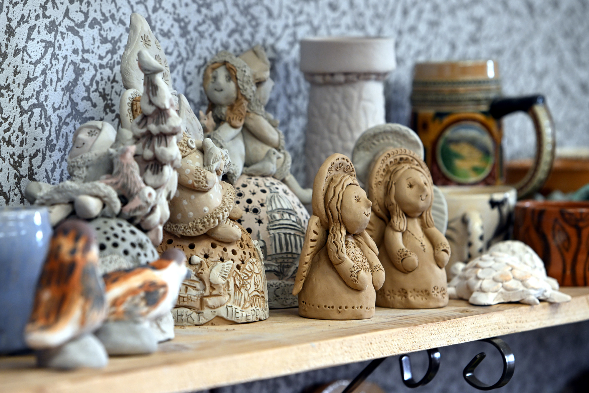 Ольгинская детская деревня, керамика, Гончарное дело