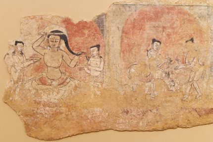 «Жизнеописание Будды Шакьямуни», роспись, Турфан, буддизм, Эрмитаж