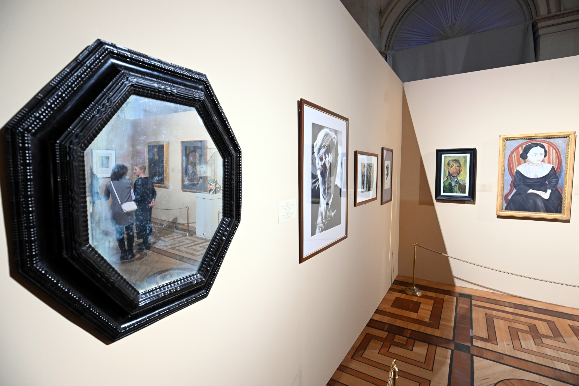 выставка Искусство портрета - личность и эпоха, Эрмитаж, зеркало