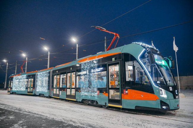 новый частный трамвай, трамвайная линия Славянка