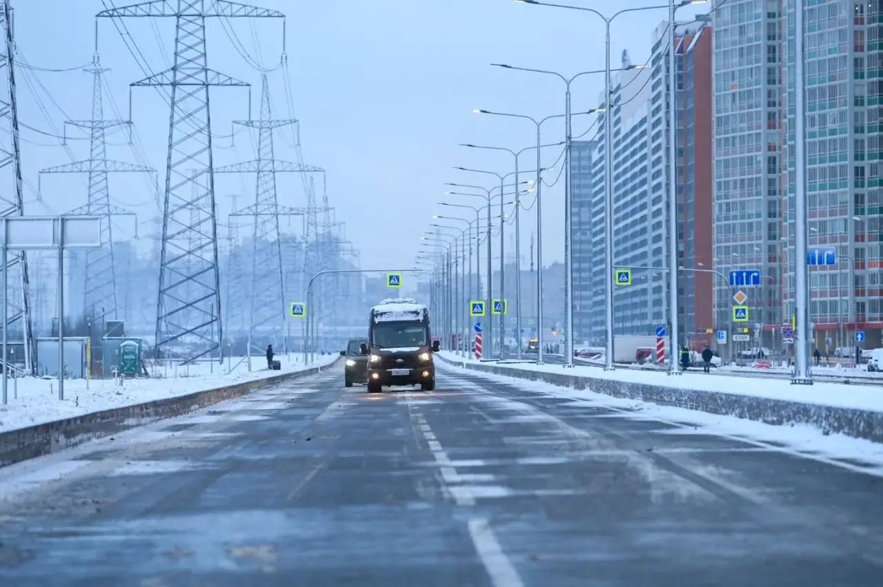 обход Мурино, новая дорога, дорожное строительство