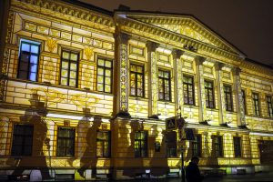 вторая сцена музыкального театра имени Шаляпина, Мюзик-Холл, бывшая англиканская церковь Иисуса Христа, Английская набережная 56