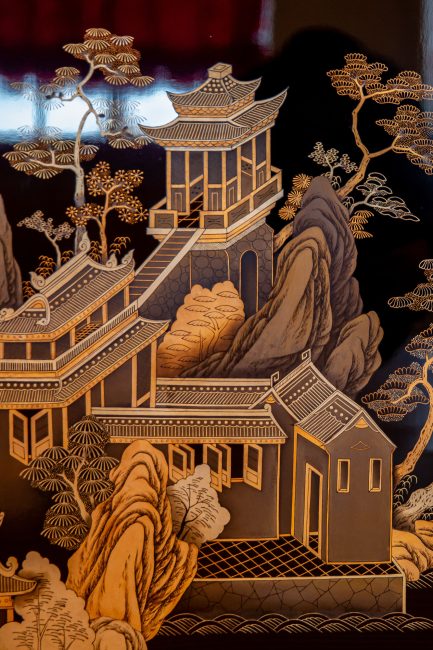 китайские лаковые панно для Зубовского флигеля