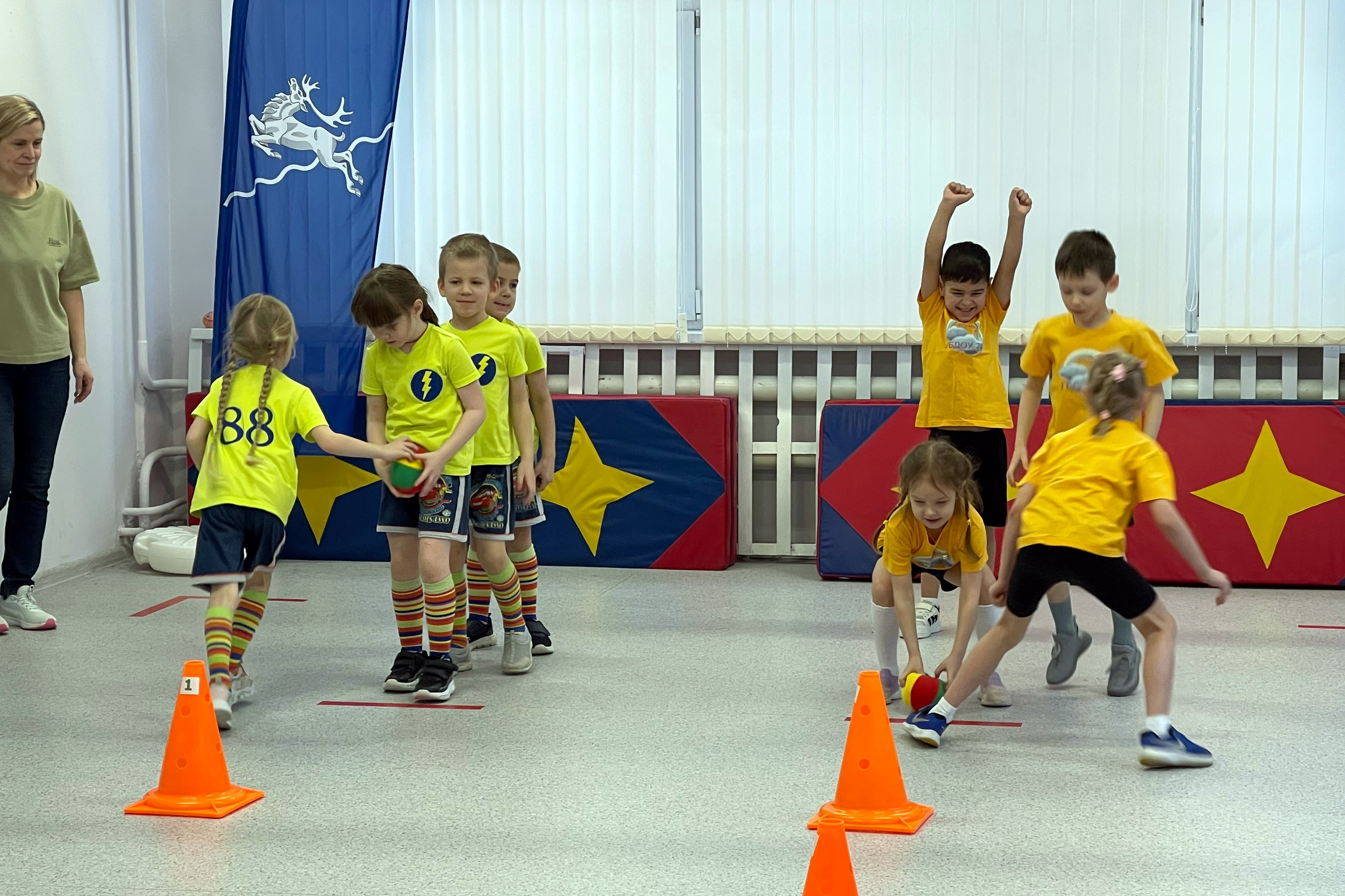 Малая Олимпиада в МО Северный, детский спорт