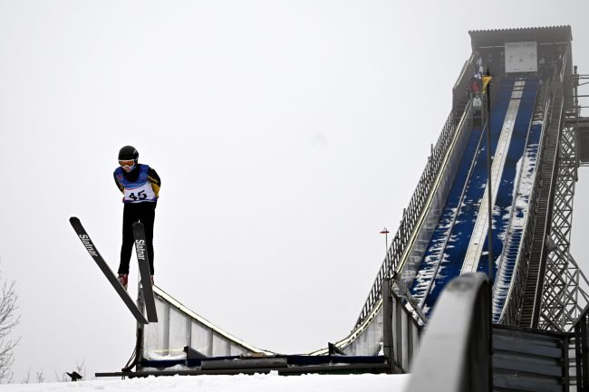 лыжный спорт, прыжки на лыжах с трамплина, токсовские трамплины