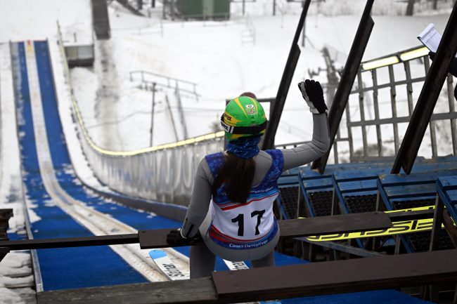 лыжный спорт, прыжки на лыжах с трамплина, токсовские трамплины