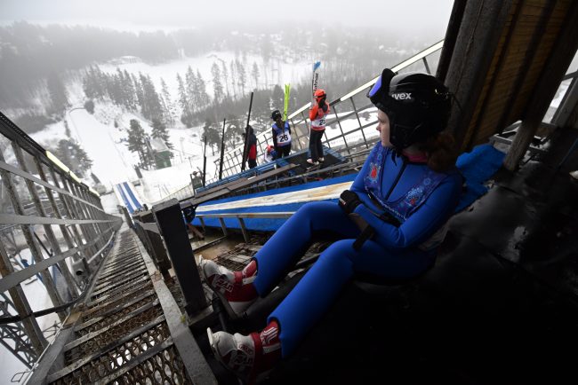 лыжный спорт, прыжки на лыжах с трамплина, токсовские трамплины