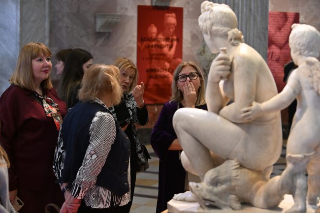 Эрмитаж, выставка Благословение Афродиты, античные свадебные обряды