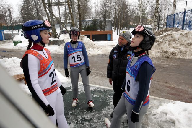 лыжный спорт, прыжки на лыжах с трамплина, токсовские трамплины, Станислав Дубровский