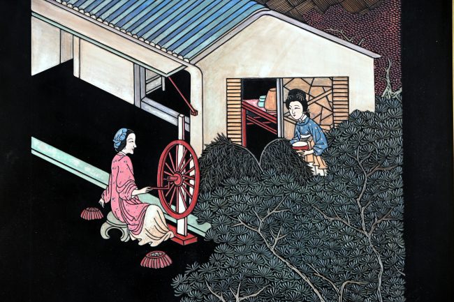 Царское Село, Зубовский флигель, Китайский зал, реставрация