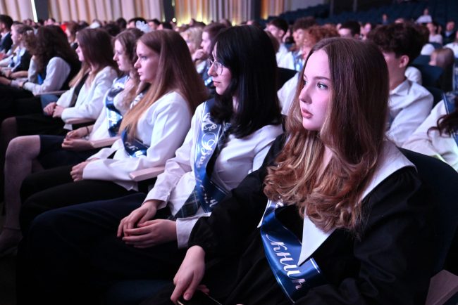 последний звонок, выпускники, школа 163, Парголово