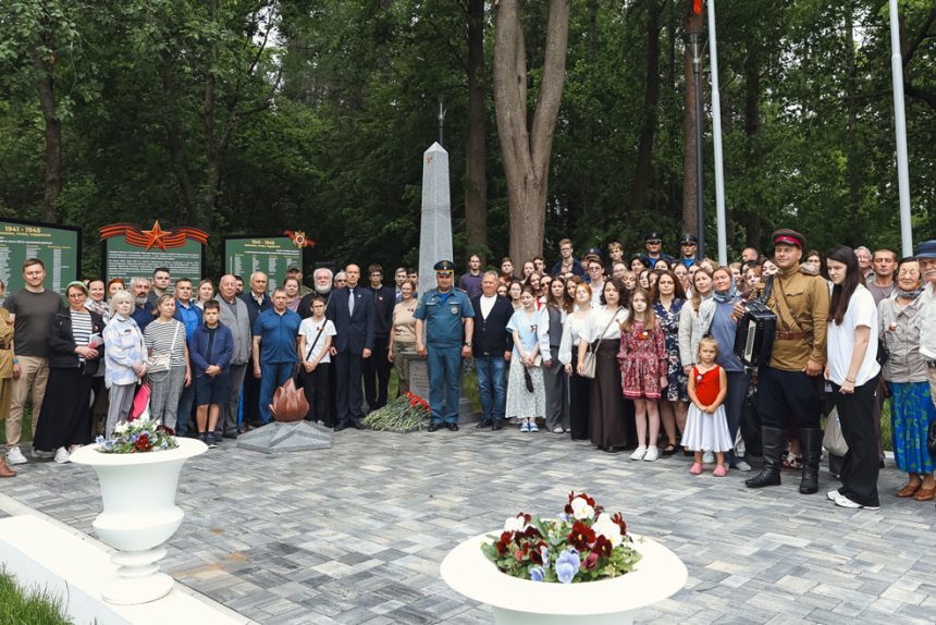 МО Солнечное, торжественно-траурная церемония, 80-летие Выборгской наступательной операции