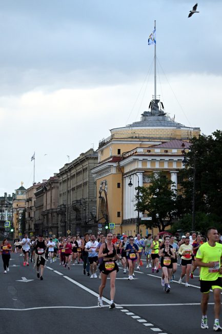 марафон Белые ночи, лёгкая атлетика, бег, спорт