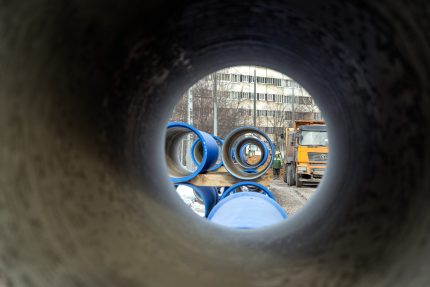 водопровод, реконструкция водовода, Васильевский остров