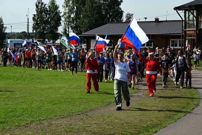 первенство Парголово по бегу, лёгкая атлетика, флаг России