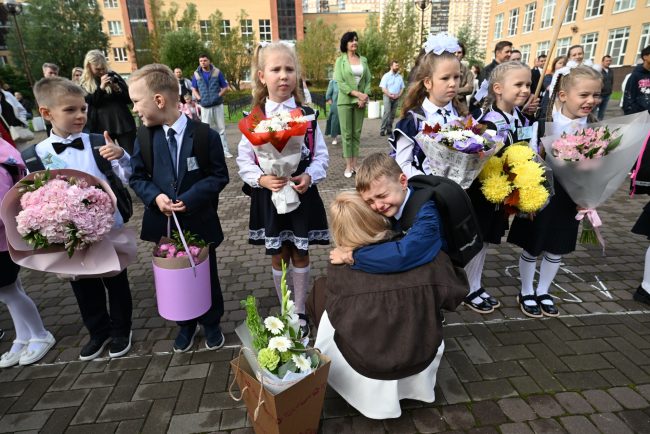 первое сентября, 1 сентября, день знаний, школа 482, Парголово, Парнас, школьники, дети