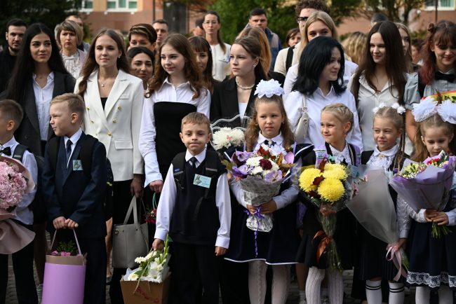 первое сентября, 1 сентября, день знаний, школа 482, Парголово, Парнас, школьники, дети