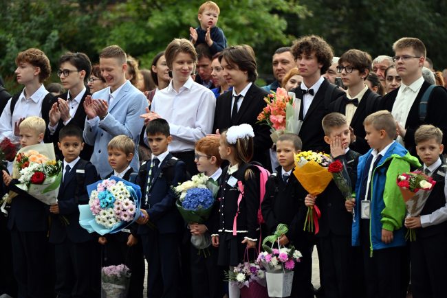 первое сентября, 1 сентября, день знаний, школа 482, Парголово, Парнас, школьники, дети