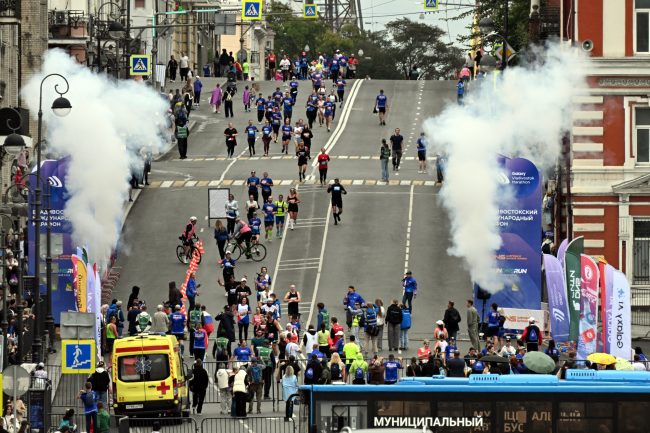 марафон, Galaxy Vladivostok Marathon, Владивосток, бег, лёгкая атлетика, спорт