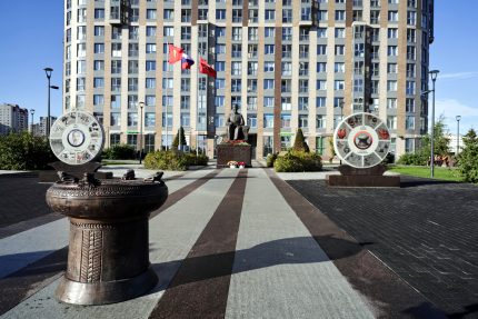 Вьетнамский сад, площадь Хо Ши Мина, улица Хошимина, памятник Хо Ши Мину