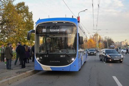 новый троллейбусный маршрут №90